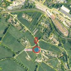 Prodej pozemku k bydlení 1144 m2, Vimperk, okr. Prachatice