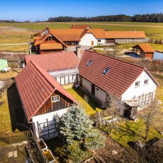 Bor u Suchdola nad Lužnicí – prodej venkovského stavení na okraji obce v Třeboňské pánvi