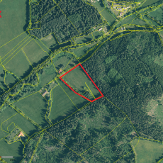 Funkční celek pěti pozemků (orná půda a lesní pozemek) v k.ú. Masákova Lhota-Šumava
