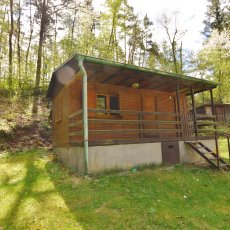 Prodej dřevěné chaty k rekonstrukci 29 m2, Besednice - Malče