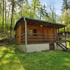 Prodej dřevěné chaty k rekonstrukci 29 m2, Besednice - Malče