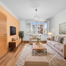 Nové Hrady - prodej zděného bytu 3+1, 75,64 m² před rekonstrukcí, OV