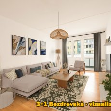 Pronájem bytu 3+1 s lodžií, 78 m2, České Budějovice 2
