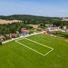 Prodej stavebního pozemku v Nové Vsi u Českých Budějovic