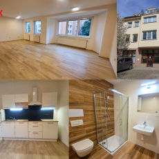 Pronájem zděného bytu 3+1 v klidné části města, 121 m2, ul. B. Smetany