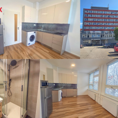 Pronájem zrekonstruovaného bytu 1+kk, 27 m2, možnost parkování, centrum města