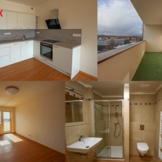 Pronájem bytu 2+kk s parkováním a lodžií, 56 m2, novostavba, České Vrbné
