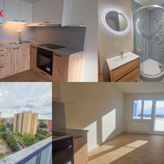 Pronájem zrekonstruovaného 1+kk s lodžií, ul. Labská