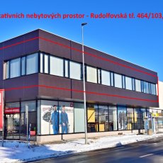 Pronájem nebytových prostor – kanceláře Rudolfovská