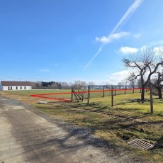 Prodej stavebního pozemku v obci Horusice u Veselí nad Lužnicí
