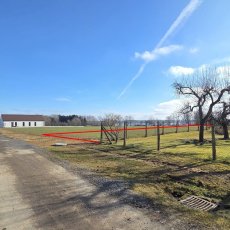 Prodej stavebního pozemku v obci Horusice u Veselí nad Lužnicí