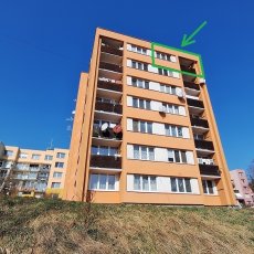 nájem bytu 3+1, bytový dům v 6.patře s výtahem, 65m2-Strakonice