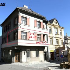Pronájem bytu 2+1, menší balkon, 47 m2, centrum, Vimperk, okr. Prachatice