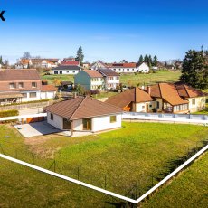 Zvíkov u Lišova - prodej novostavby přízemního rodinného domu