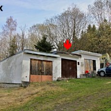 Pronájem garáže, 21 m2, Loučovice