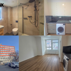 Pronájem zrekonstruovaného bytu 2+kk, 46,9 m2, možnost parkování, centrum města