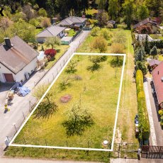 Staré Hodějovice - prodej stavební parcely 607 m² se všemi sítěmi