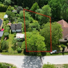 Prodej stavebního pozemku 879 m2, Úsilné u Českých Budějovic