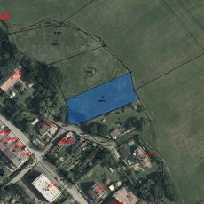Prodej zasíťovaných pozemků pro výstavbu RD Rudoltice