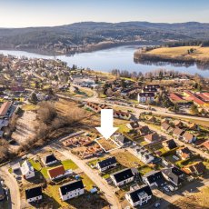 Kompletně zasíťovaný pozemek připravený pro stavbu rodinného domu, Frymburk