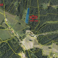 Pozemek o výměře 5181 m2, obec Stachy - Churáňov, okr. Prachatice