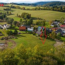 Prodej stavebního pozemku o výměře od 1200 m2, obec Zdíkov, okr. Prachatice