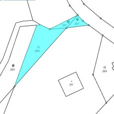 Pozemek o výměře 716 m2 Nové Hutě - Pláně