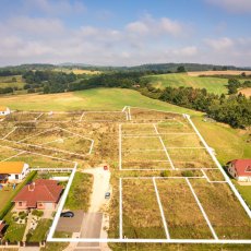 Prodej souboru 19 stavebních pozemků s povolením k výstavbě RD