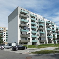 Pronájem novostavby bytu 3+kk s lodžií + garážové stání, 71 m2, Na Zlaté stoce, Č. Budějovice