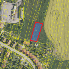 Prodej stavebního pozemku, 1424 m2, Trhové Sviny