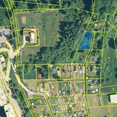 Prodej zahrady s  výměrou 422 m2. Vimperk, okr. Prachatice