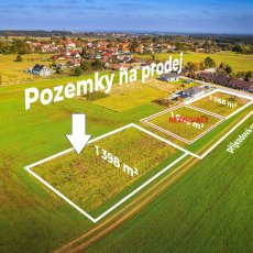 Prodej stavebního pozemku 1398 m² Vitín