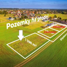 Prodej stavebního pozemku 1398 m² Vitín